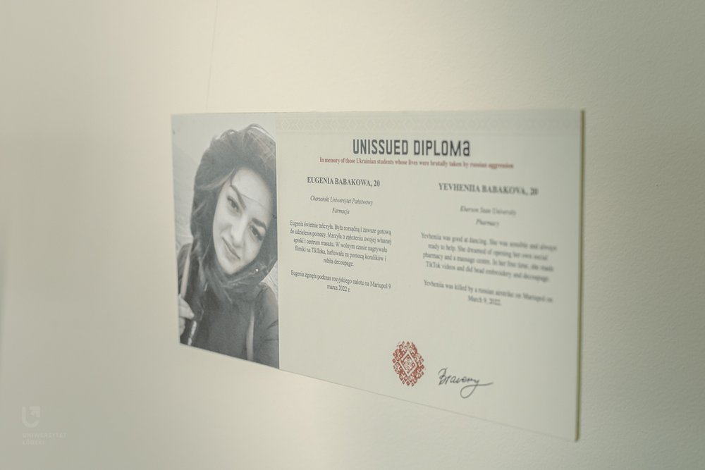 the opening of the exhibition