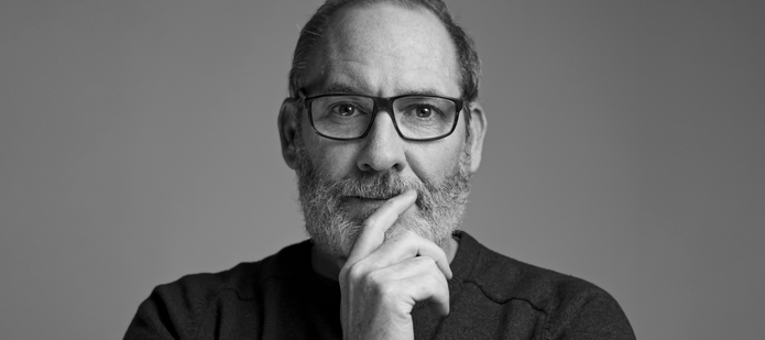 a man wearing glasses