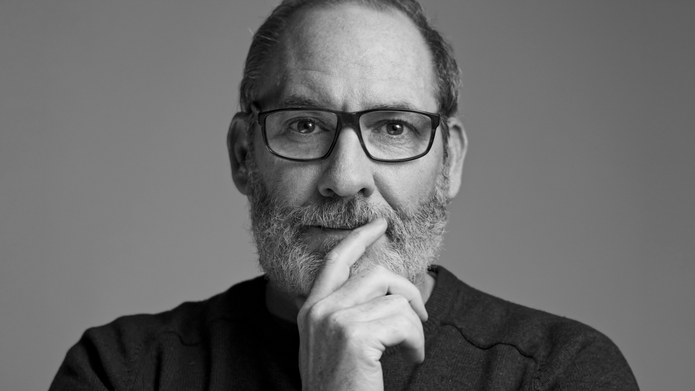 a man wearing glasses