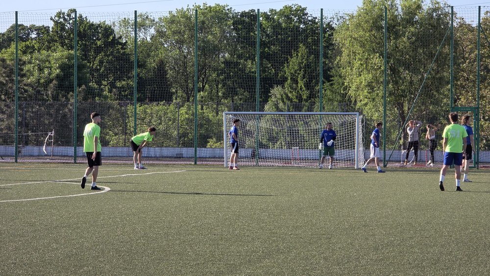 photo of the team competing in the Lumumby Cup final