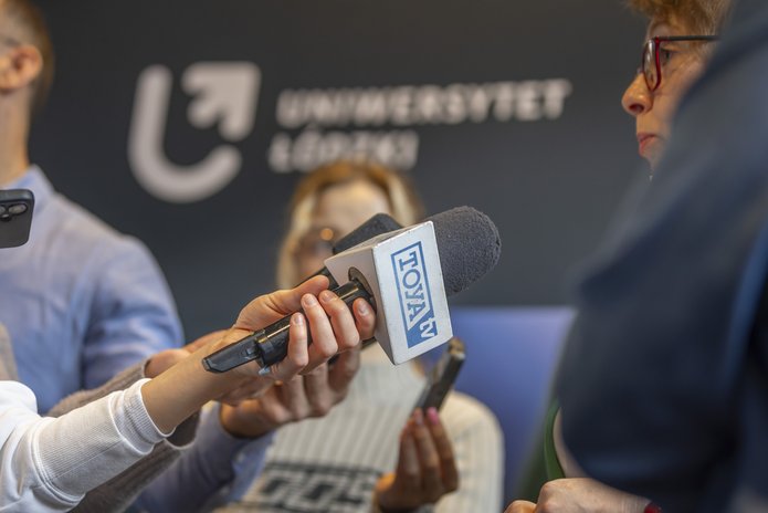 Media na śniadaniu prasowym UŁ