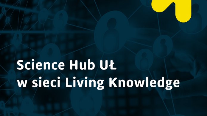 grafika informująca o przyjęciu SH do sieci Living Knowledge