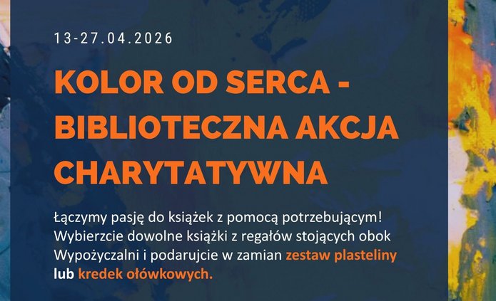 poster promoting the charity campaign