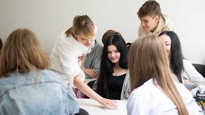 Uczestnicy Programu Zasmakuj Studiowania w Łodzi