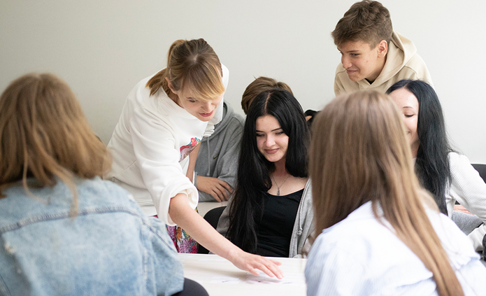 Uczestnicy Programu Zasmakuj Studiowania w Łodzi