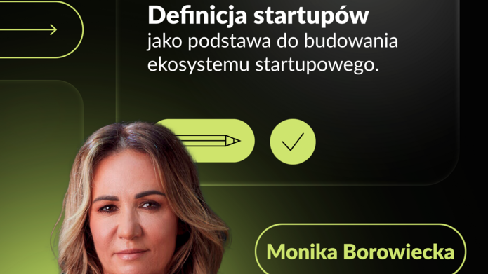 grafika informująca o spotkaniu z Moniką Borowiecką 
