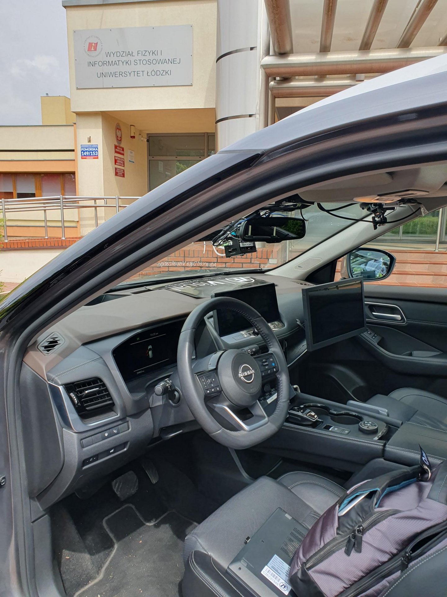 interior of a car