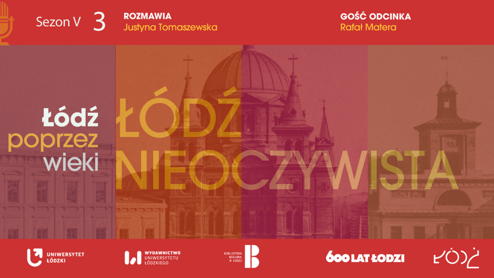 Grafika z napisem Łódź nieoczywista