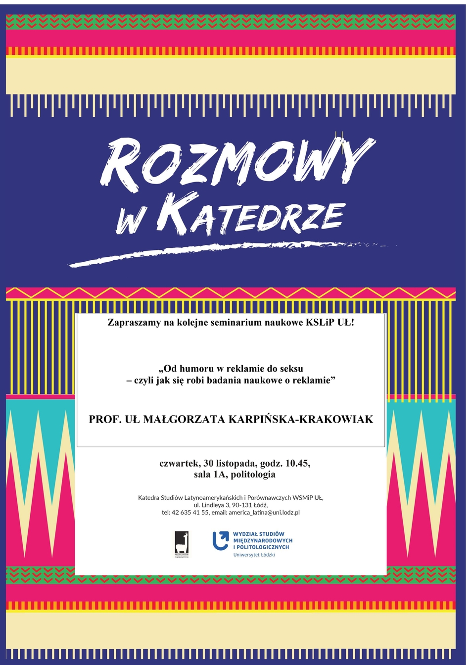 plakat ozdobny Rozmów w Katedrze