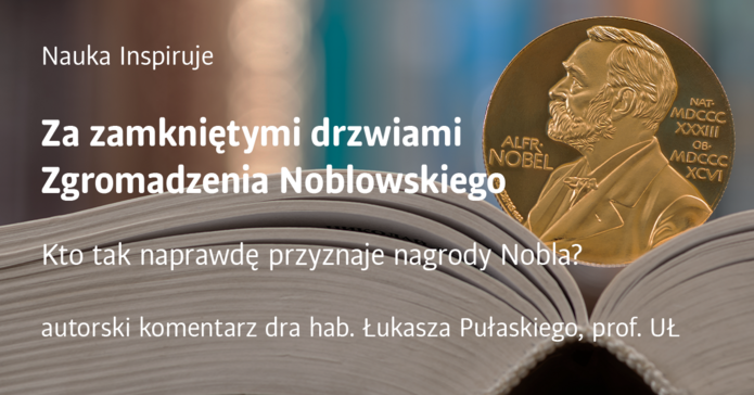 Medal Nagrody Nobla oraz otwarta książka