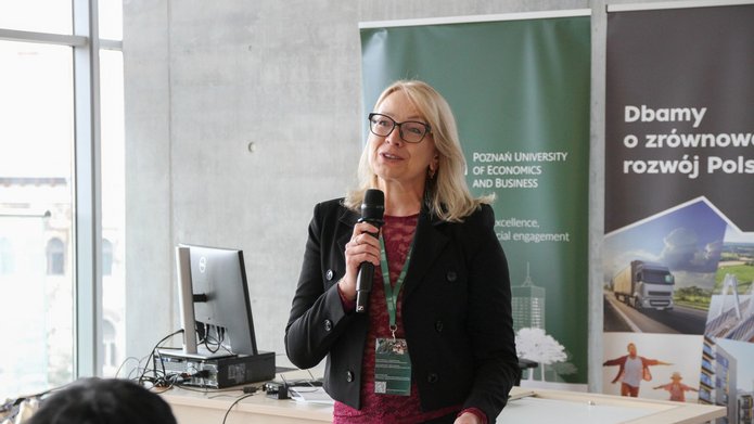a photo of Prof. Guziejewska