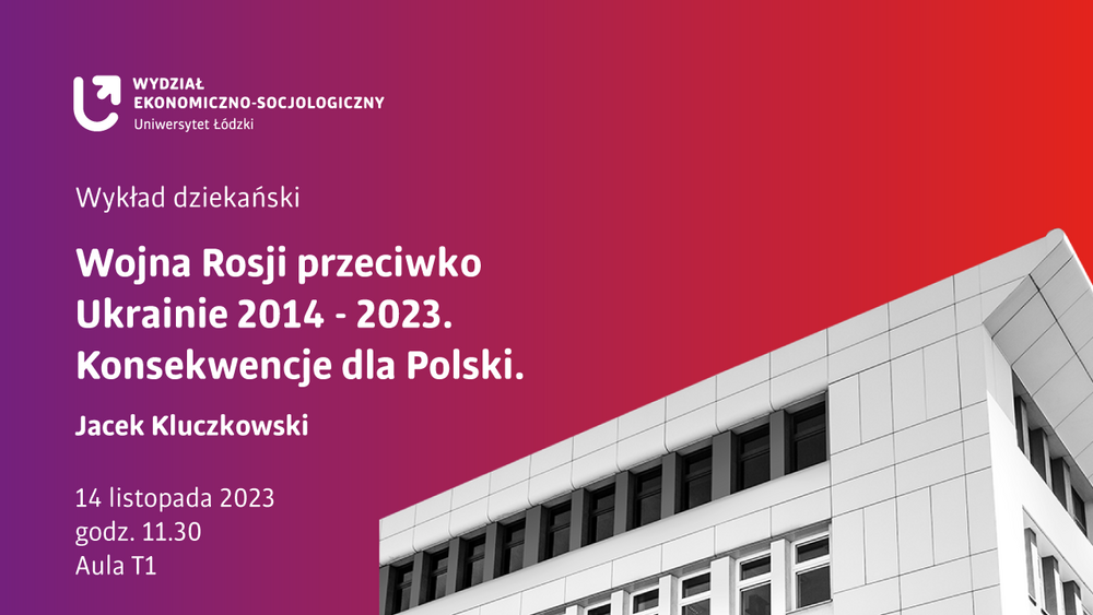 grafika promująca wykład dziekański