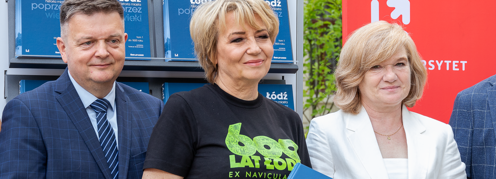 Press premiere of the monograph "Łódź poprzez wieki" [Lodz Through the Ages]