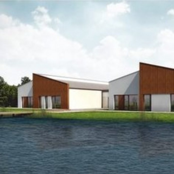 Wizualizacja Stacji Terenowej UŁ w Treście