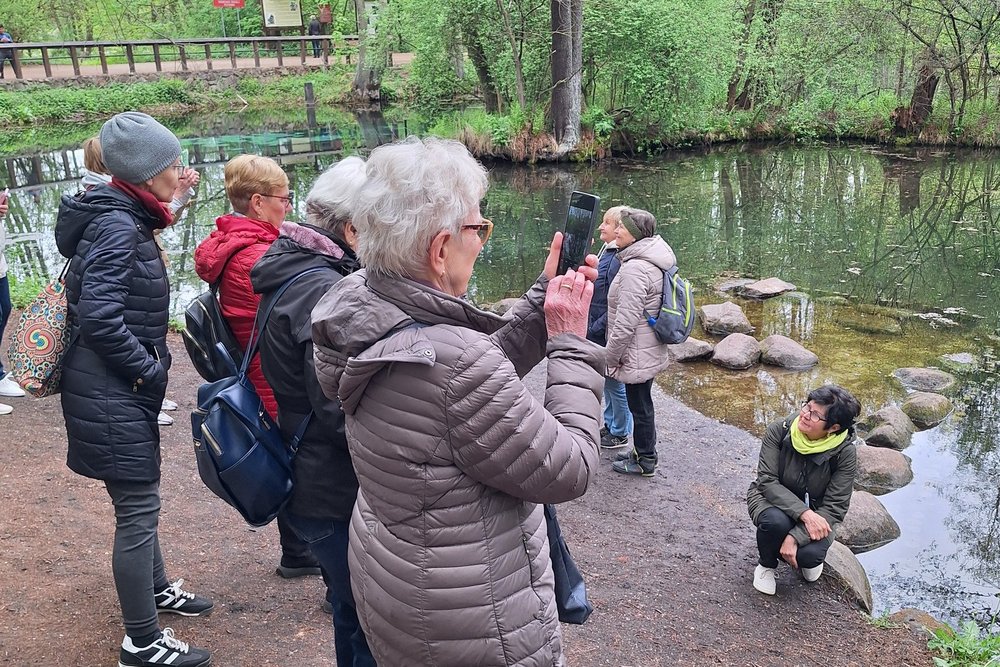 Wycieczka seniorów nad Pilicą