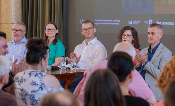 authors of the 4th volume and Dr Grzegorz Mnich during the discussion