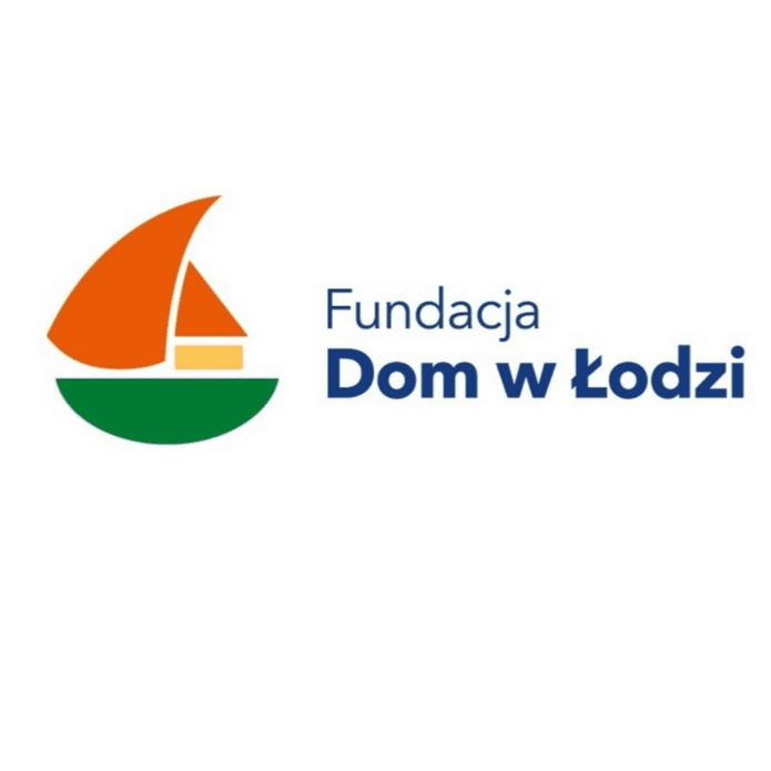 Logo of the "Dom w Łodzi" Foundation