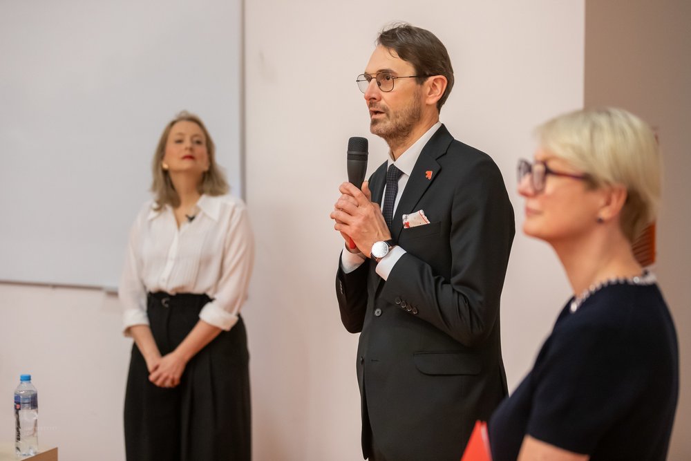 Photo taken during the lecture