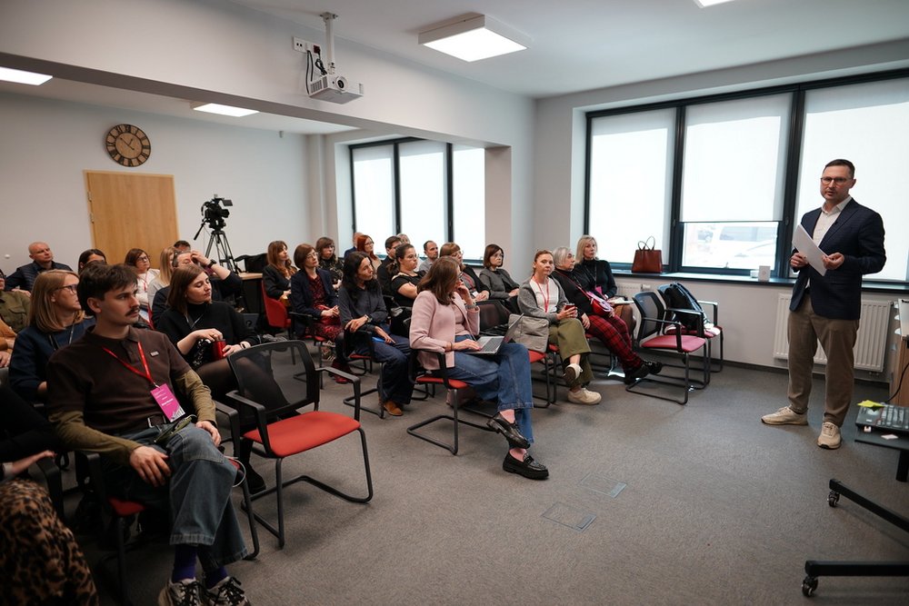 sala podczas prelekcji 