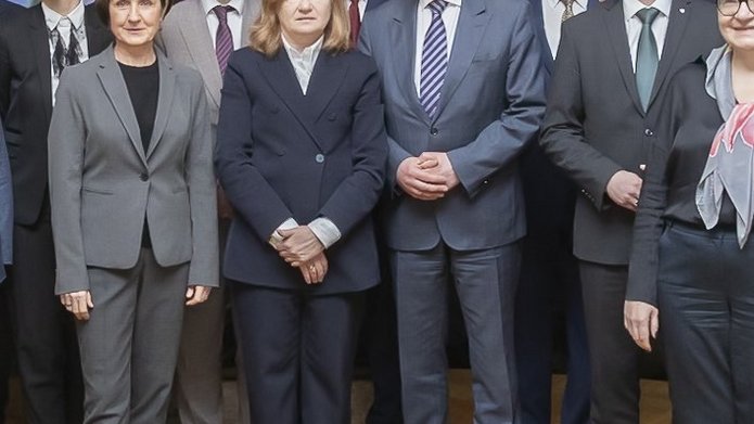 Minister nauki na UŁ