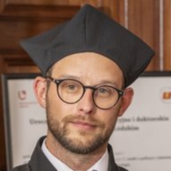 dr Jakub Brzeziński - wręczenie doktoratów 