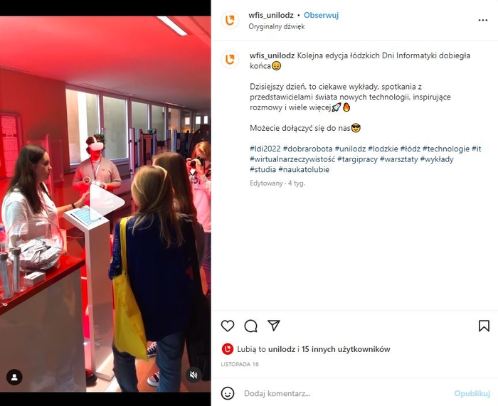 zrzut ekranowy profilu