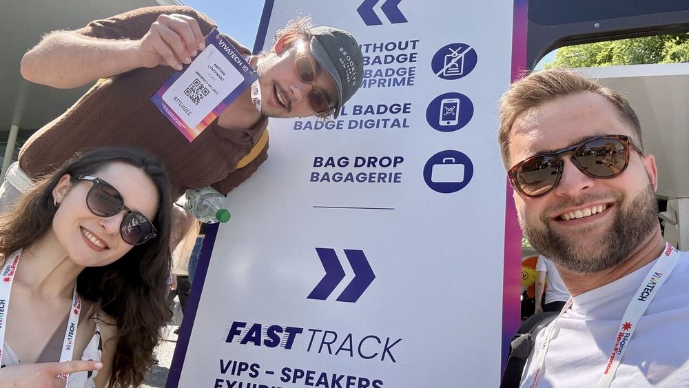 Osoby reprezentujące UniLodz na Viva Tech 2026