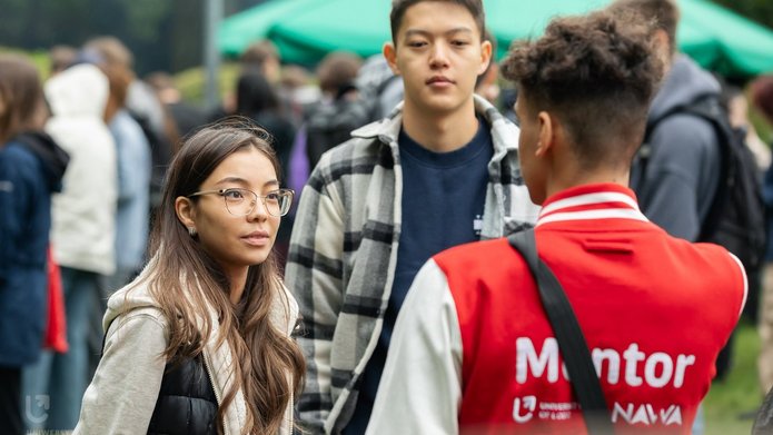 a UniLodz mentor at work