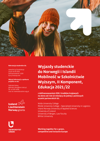 Plakat programu Edukacja 2021-2022