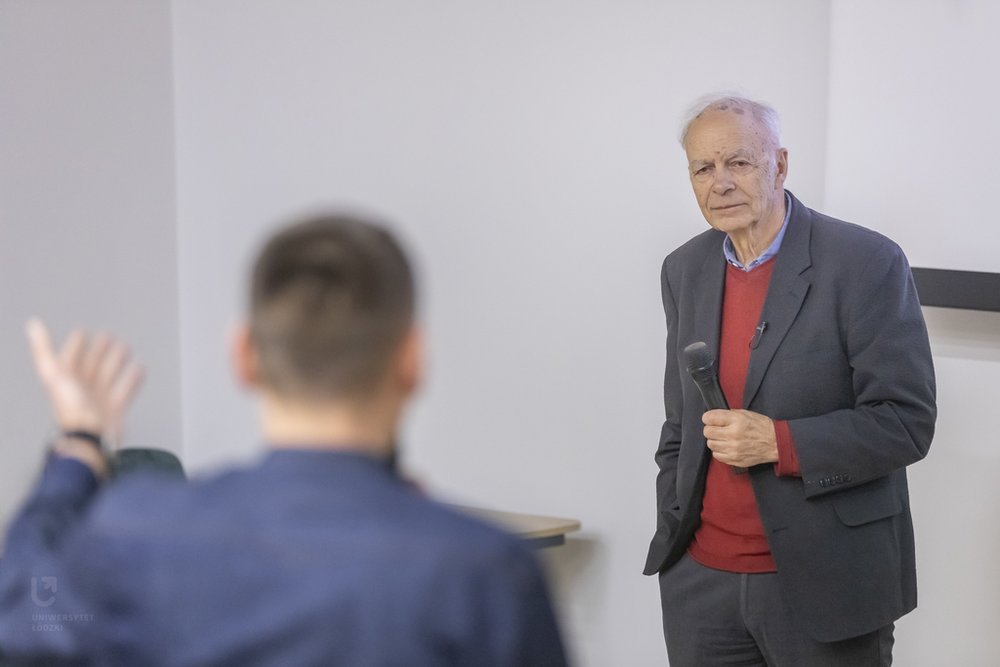 Rector's Lecture at the University of Lodz delivered by Prof. Peter Singer