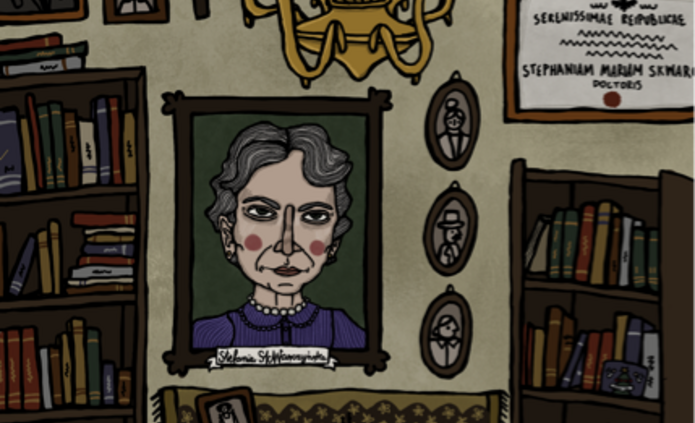 pokój prof. Skwarczyńskiej