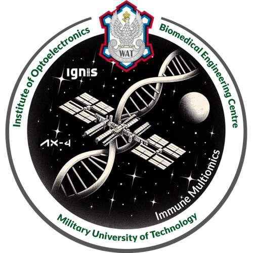 Eksperymenty w kosmosie - logo