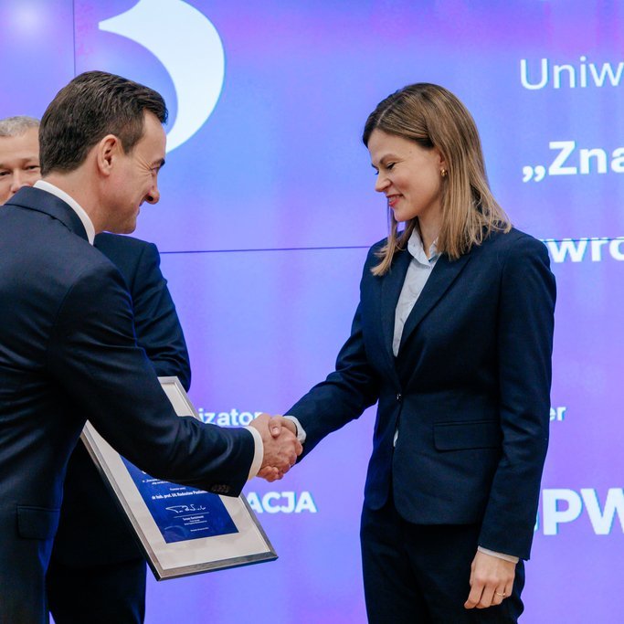 wręczenie nagrody