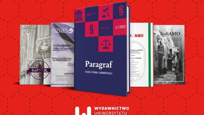 plakat z czasopismami WUŁ
