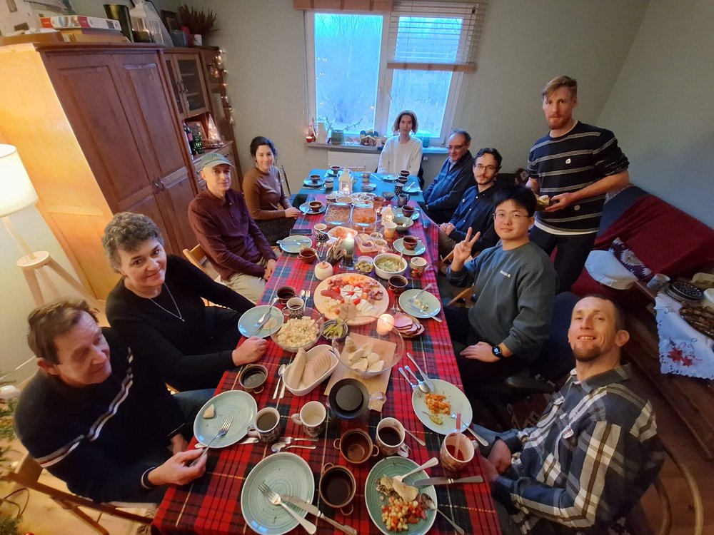 Uczestnicy akcji Gość na Gwiazdkę