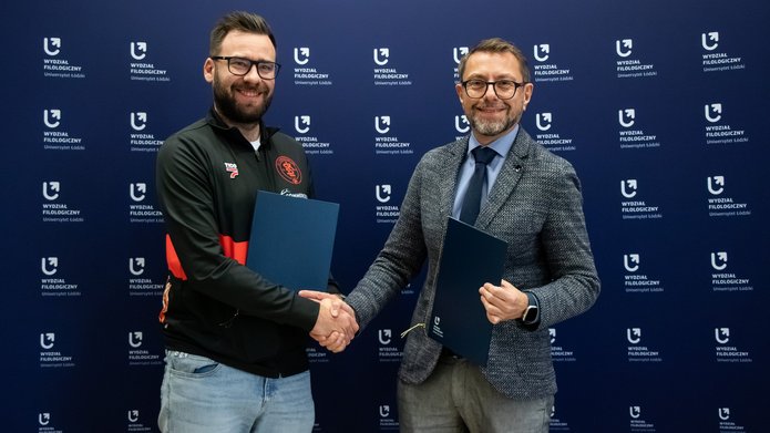Dyrektor zarządzający ŁKS i dziekan Wydziału Filologiczneog UŁ