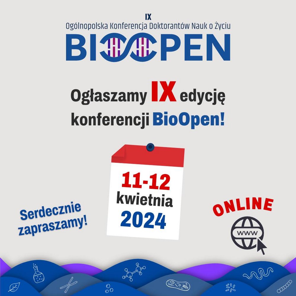 Zaproszenie na XI edycję Konferencji BioOpen