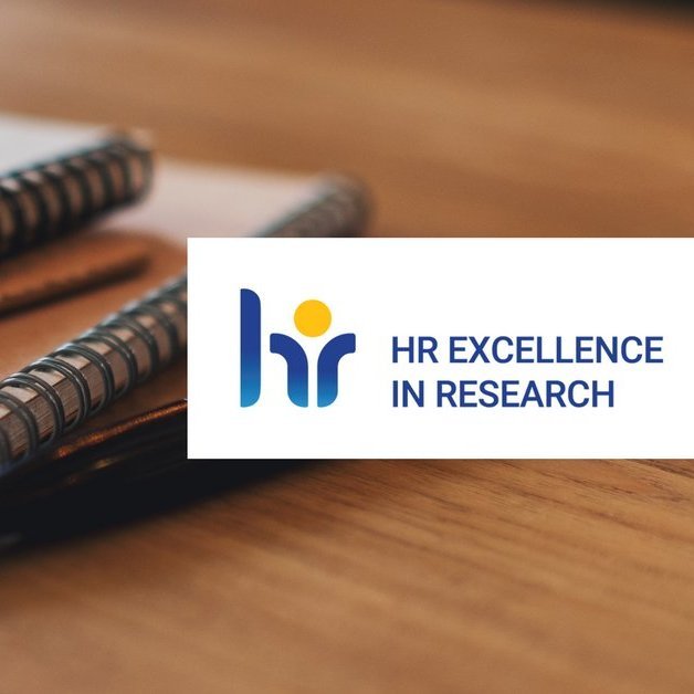Element dekoracyjny z logo HR Excellence 
