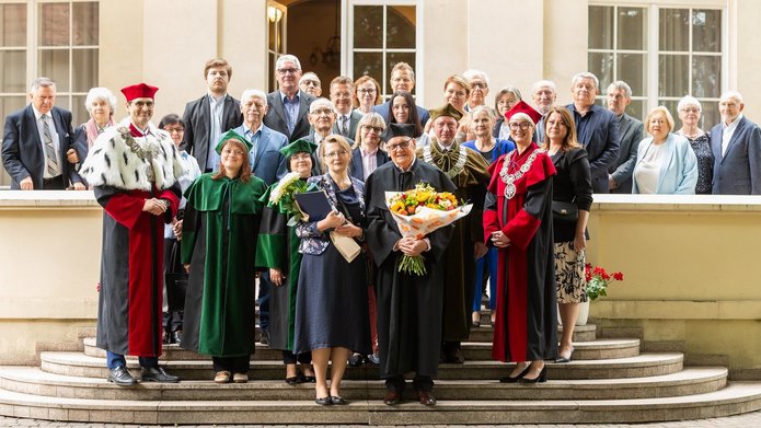 the ceremonial renewal of doctorates of University of Lodz researchers