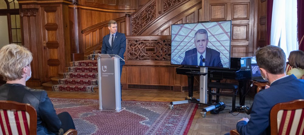 Przemówienie Pana Waldemara Siwińskiego, założyciela i prezesa Fundacji Edukacyjnej „Perspektywy”