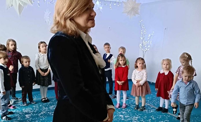 Rektor UŁ w przedszkolu