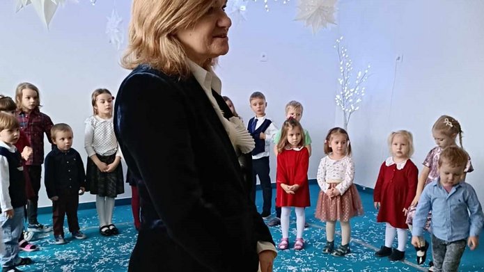 Rektor UŁ w przedszkolu