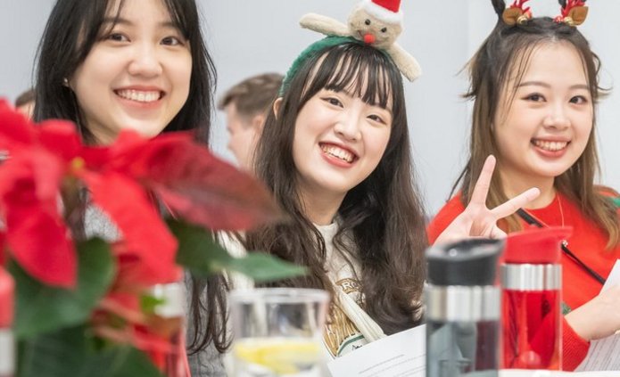 Christmas dinners for international students of the University of Lodz