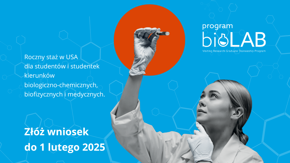 plakat programu BioLab