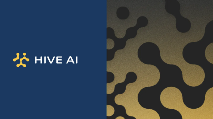 Baner z logotypem projektu HIVE AI