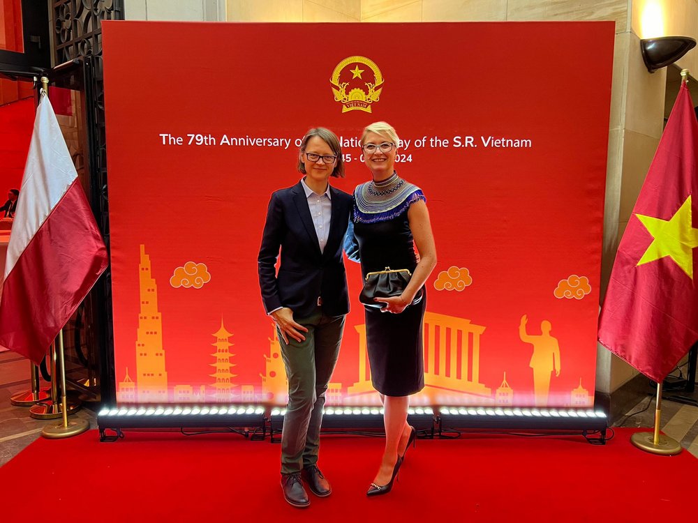 The Vice-Rector of the University of Lodz at the Vietnam National Day celebrations