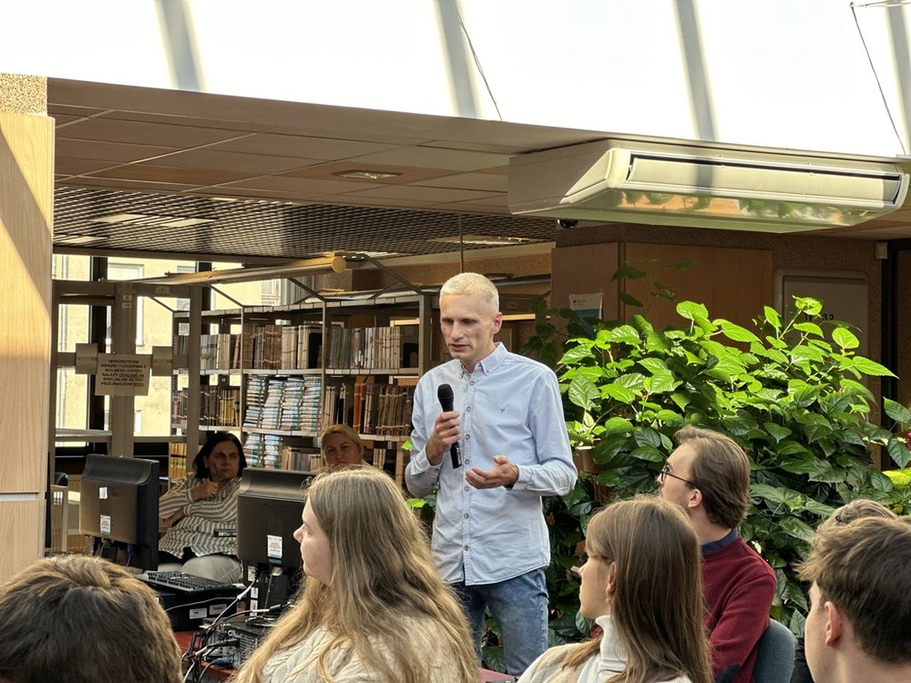 spotkanie z Agnieszką Szpilą