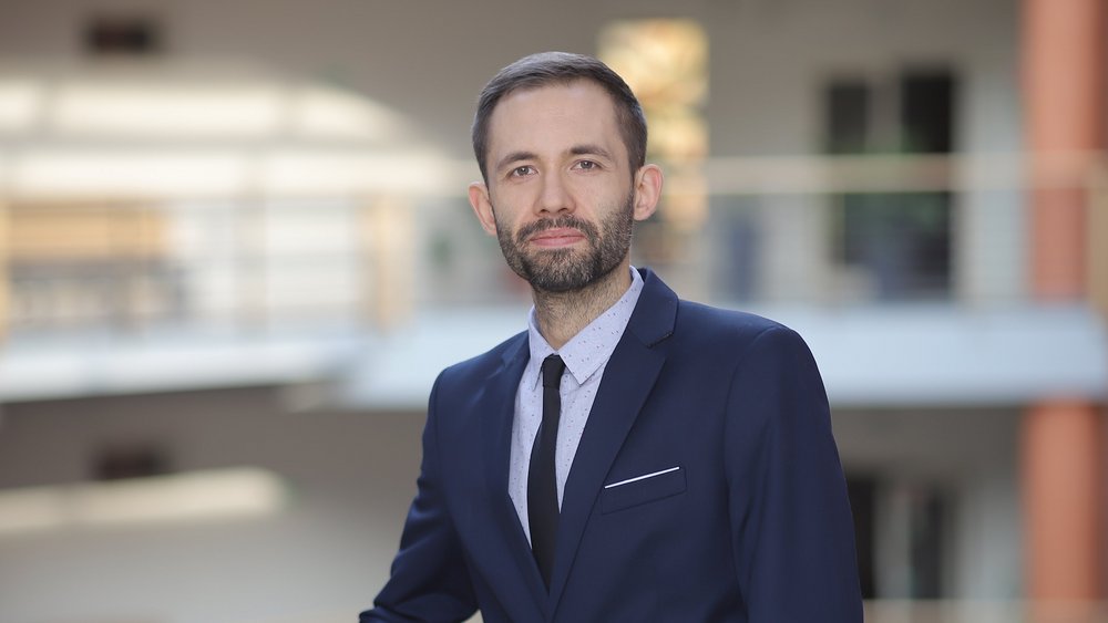 portret dra Artura Modlińskiego