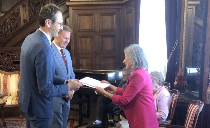 Meeting of the Rector of the University of Lodz with retiring University employees 