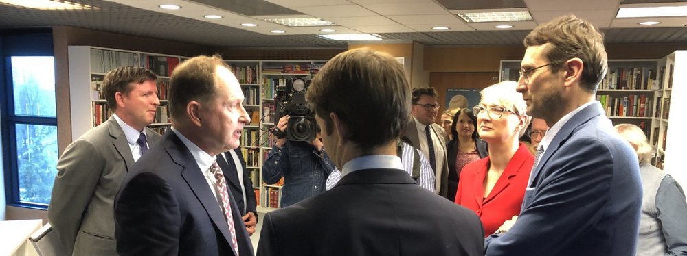 US Ambassador's visit to the American Corner of the University of Lodz
